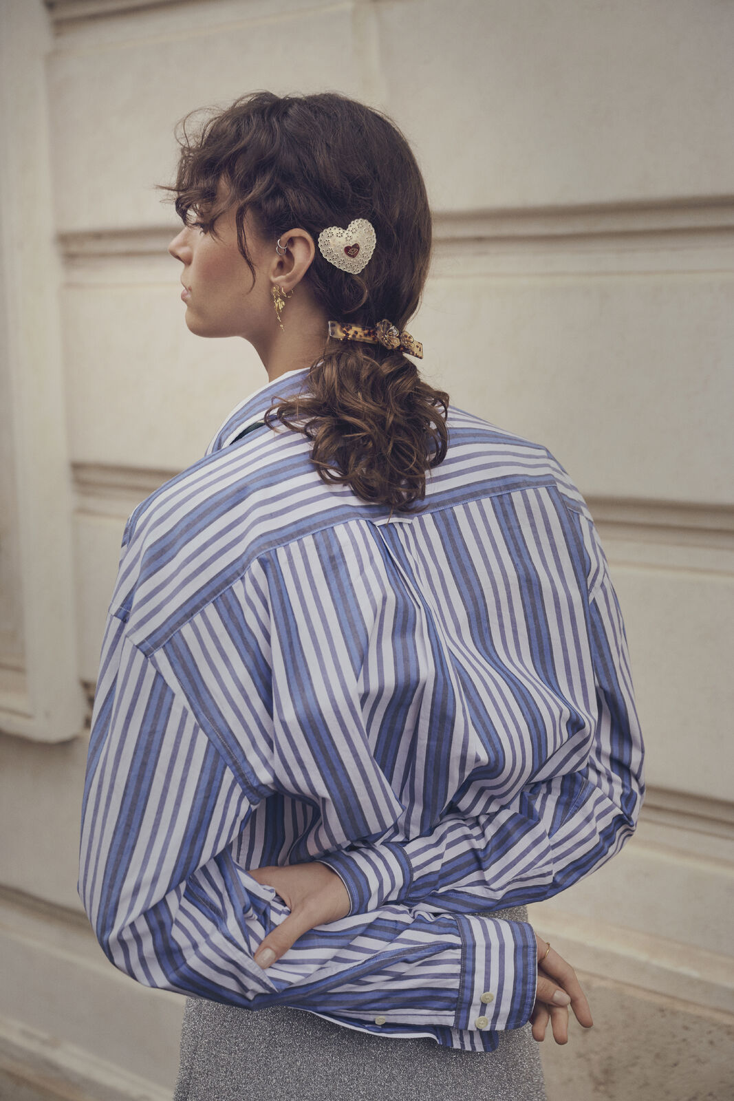 Bloem hårspænde - Sesame